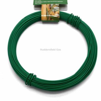 15m X 2mm Plastic Coated Garden Wire Plant Tie