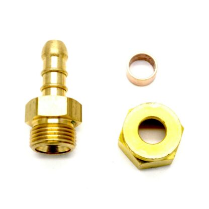British Made 10mm COMPRESSION FITTING TO LPG FULHAM NOZZLE TO 8mm I/D HOSE - Image 3