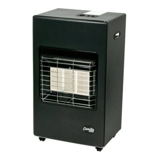 Camila Black / Gray Mobile Cabinet Heater Mobile Calor gas Heater