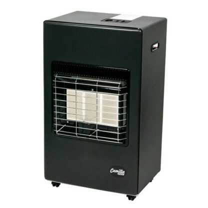 Camila Black / Gray Mobile Cabinet Heater Mobile Calor gas Heater
