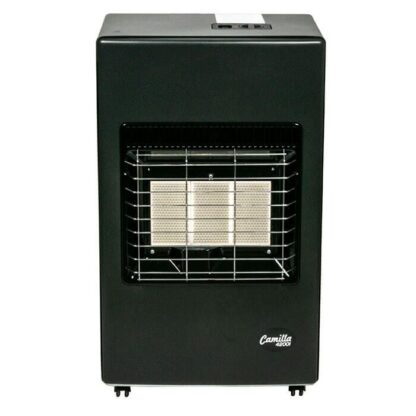 Camila Black / Gray Mobile Cabinet Heater Mobile Calor gas Heater - Image 3