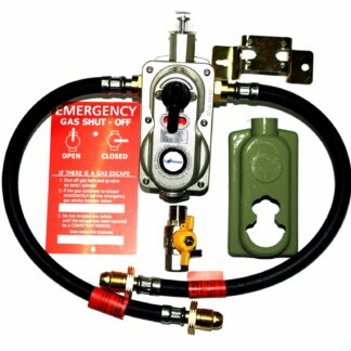 2 Cylinder Auto Chang-Over Propane Gas Regulator With Safety Opso System Fitted