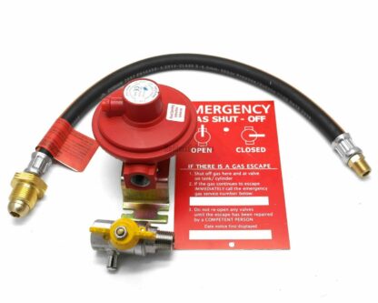 Wall Mounted 4kgh 37mbar Stranded Propane Gas Regulator Propane POL