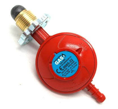 Hg Handwheel Propane Gas Regulator & 2M Hose + 2 Clips Fits Calor Gas / Flogas - Image 4