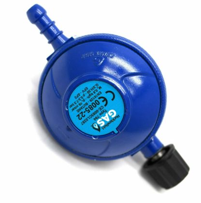 Hg Campingaz Type 29Mbar Gas Regulator With 2M Hose + 2 Clips Fits 907 904 901 - Image 3