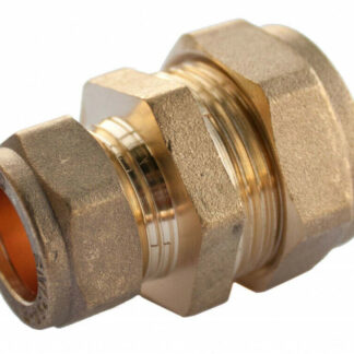 15mm TO 10mm REDUCING BRASS COMPRESSION FITTING
