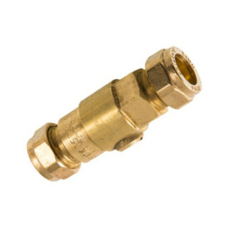 WRAS CXC Double Check Valve DZR 15mm