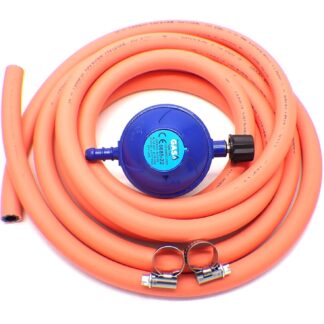 HG CAMPINGAZ Type 29mbar GAS REGULATOR With 3m Hose + 2 Clips FITS 907 904 901