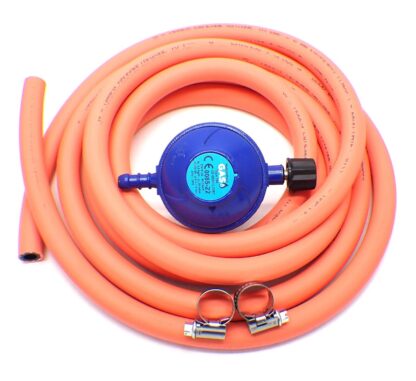 HG CAMPINGAZ Type 29mbar GAS REGULATOR With 3m Hose + 2 Clips FITS 907 904 901