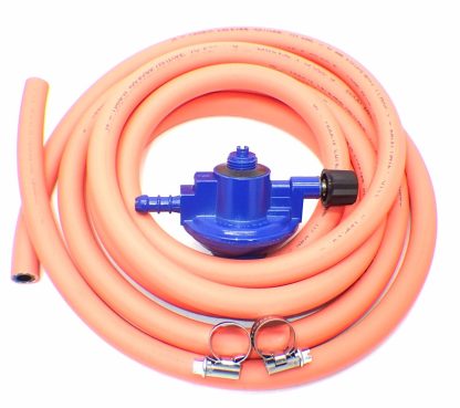 HG CAMPINGAZ Type 29mbar GAS REGULATOR With 3m Hose + 2 Clips FITS 907 904 901 - Image 2