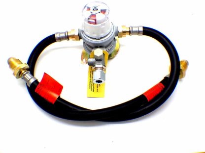 30mbar 10mm Outlet Caravan Auto Changeover + 2 x 0.75m POL Pigtails - Image 2