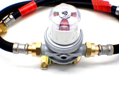 30mbar 10mm Outlet Caravan Auto Changeover + 2 x 0.5m POL Pigtails - Image 4