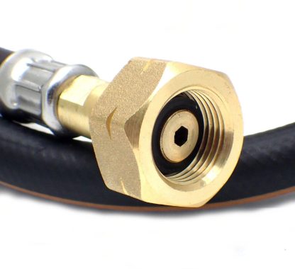 30mbar 10mm Outlet Caravan Auto Changeover + 2 x 0.5m 21.8mm Nut Pigtails - Image 3
