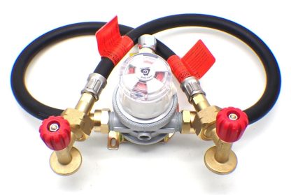 30mbar 10mm Outlet Caravan 0.75m Auto Changeover Kit For 2 Campingaz Cylinders - Image 4