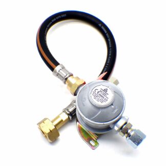 30mbar 8mm Outlet Caravan Regulator 0.5m Pigtail Kit for Calor Gas 4.5kg Blue
