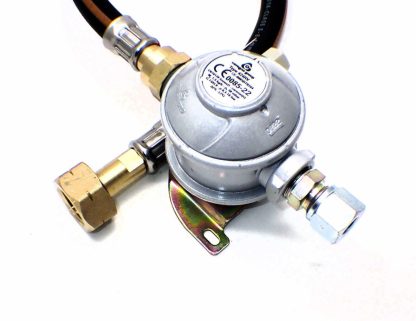 30mbar 8mm Outlet Caravan Regulator 0.5m Pigtail Kit for Calor Gas 4.5kg Blue - Image 2