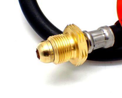 30mbar 10mm Outlet Caravan Regulator Kit 0.75m POL Pigtail for Propane Cylinders - Image 3