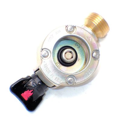 27mm Patio Gas Adaptor 90 Degree for 21.8mm nut Pigtail - Image 3