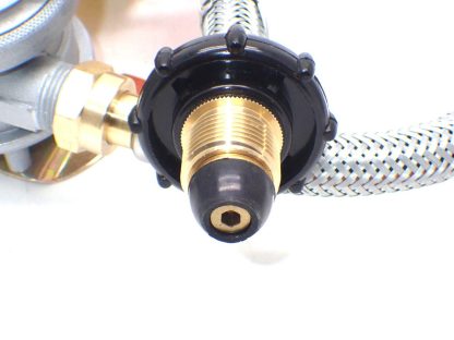 30mbar 8mm Outlet Caravan Regulator 0.5m Over braded HW Propane Pigtail Kit - Image 3
