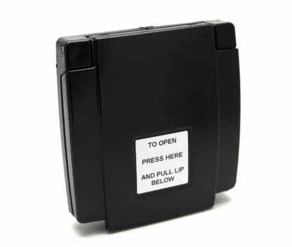 Bullfinch Caravan Black BBQ Gas point and Quick Release Plug in tail connector - Image 2