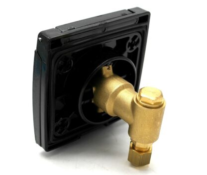 Bullfinch Caravan Black BBQ Gas point and Quick Release Plug in tail connector - Image 3