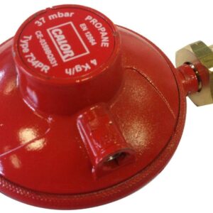 Calor Gas Brand 37Mbar 4Kg Per Hour Propane Gas Regulator 5 Year Warranty
