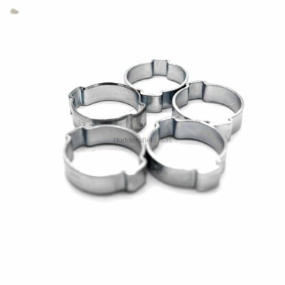 10 X Mikalor W1 20-23mm (7/8") Double Ear O Clip - Image 2