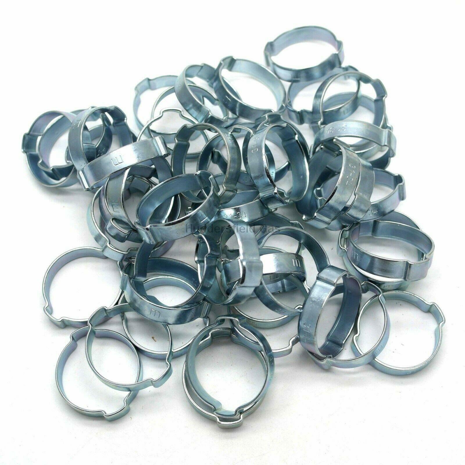 10 X Mikalor W1 28-31mm (1.3/16") Double Ear O Clip