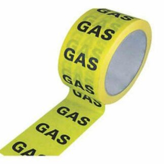 Yellow Gas Tape 50mm X 33m