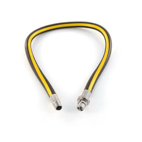Straight Bayonet Gas Cooker Hose 1250mm X 1/2" LPG/NG